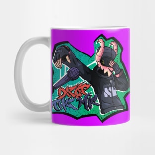 fnf tabi graffiti drop the mic Mug